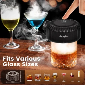 Electric Beverage Smoking Infuser Kit, Timing‑Functions