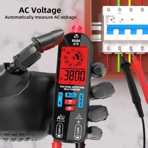 Rechargeable Digital Multimeter Tester AC DC