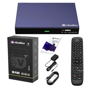 2026 vSeeBox V6 Plus Voice Control 8K HD